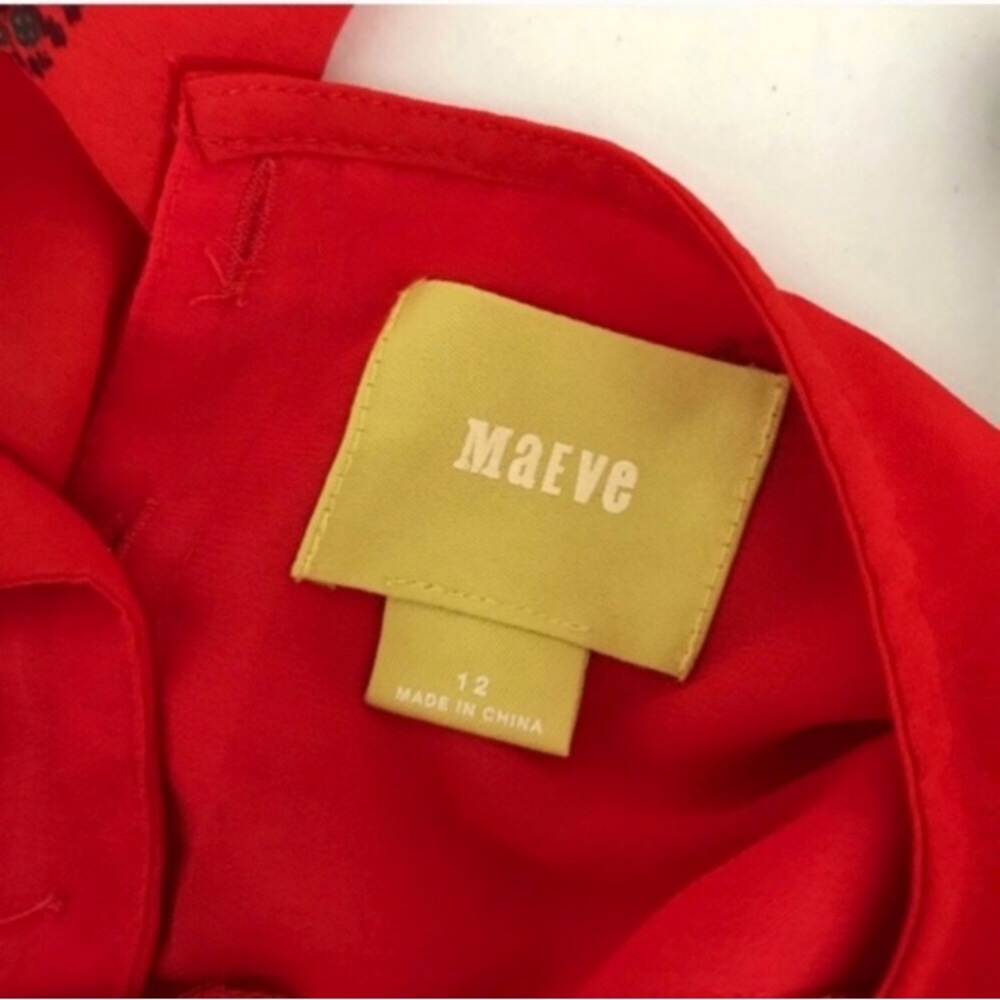 Maeve Rila Bordered Blouse - Picture 3 of 4